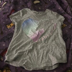 Justice Gray Short Sleeve Tee Casual Soft